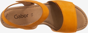 GABOR Sandals in Yellow