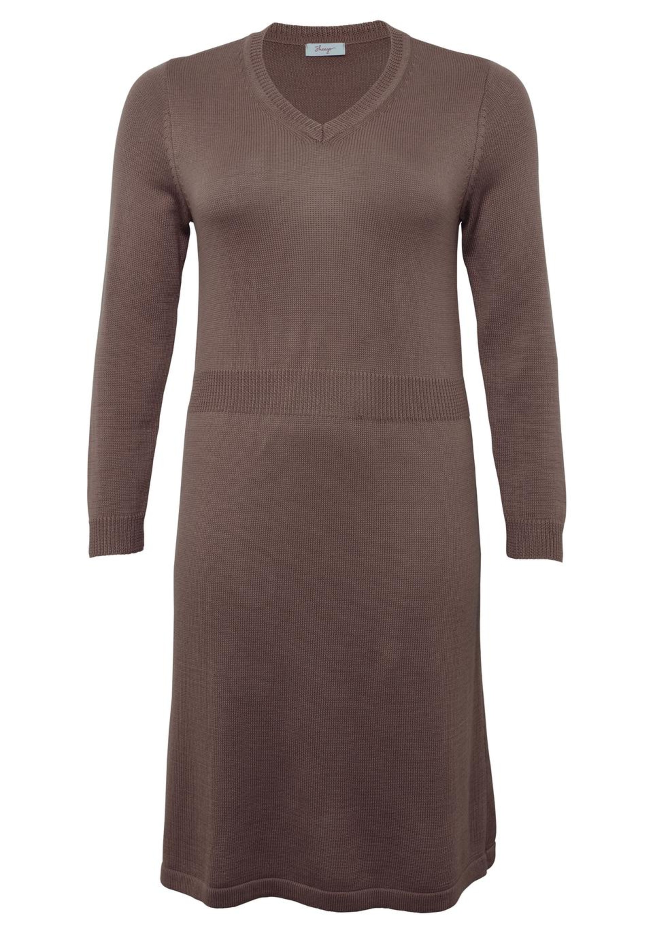 SHEEGO - Kleid in taupe