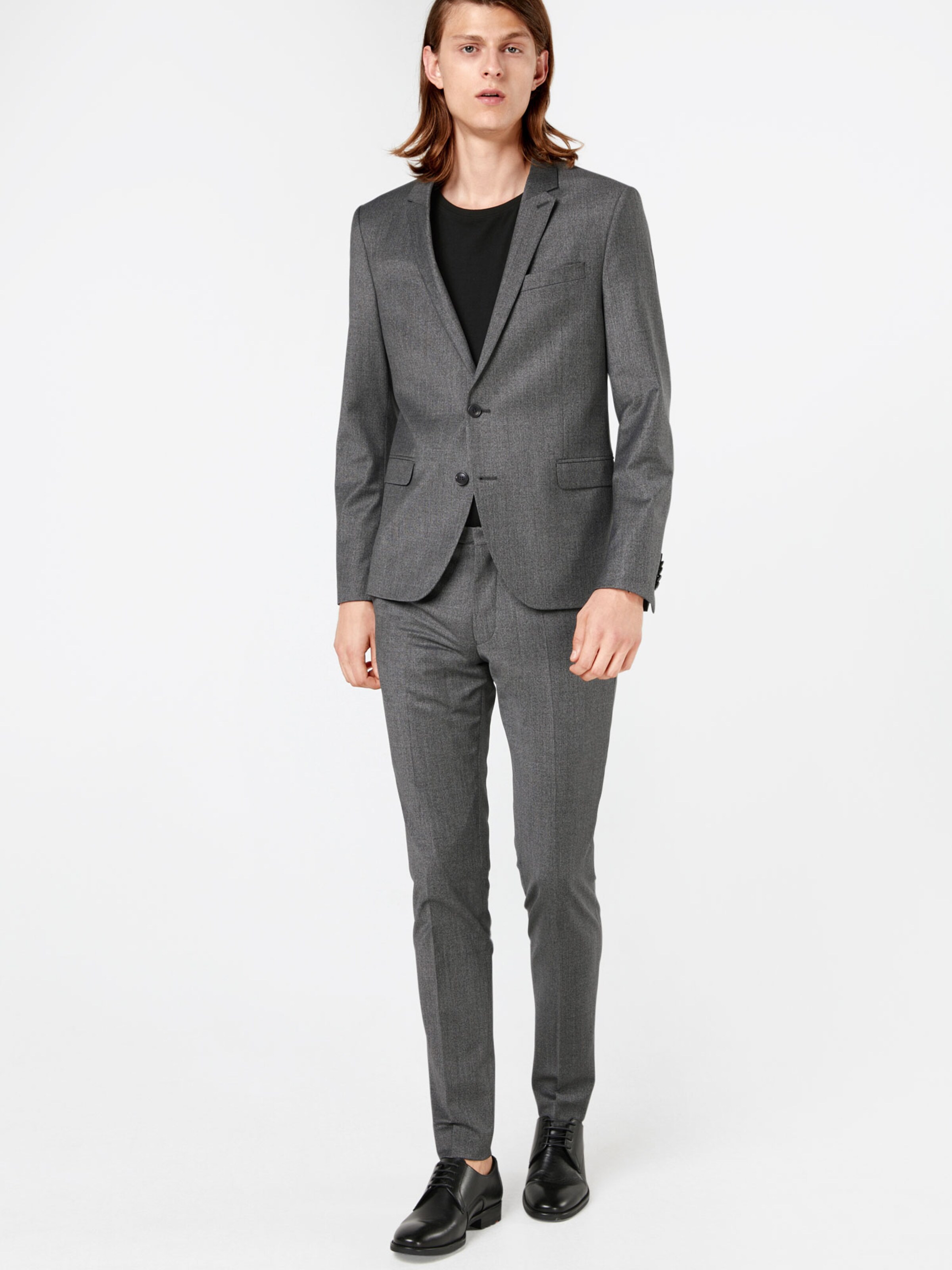 szürke DRYKORN Öltöny 'OREGON': Elölnézet