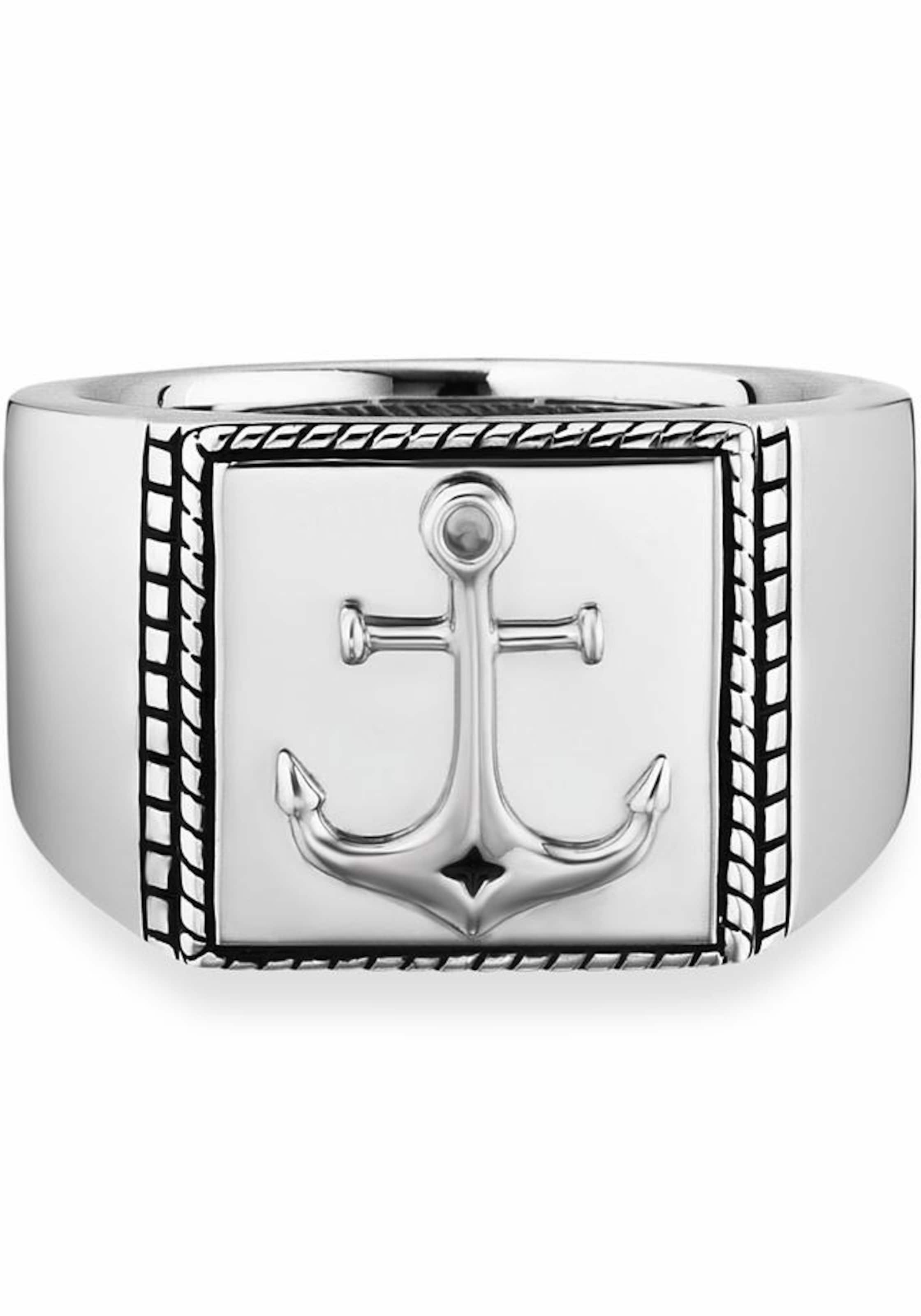 Bague caï en argent : devant