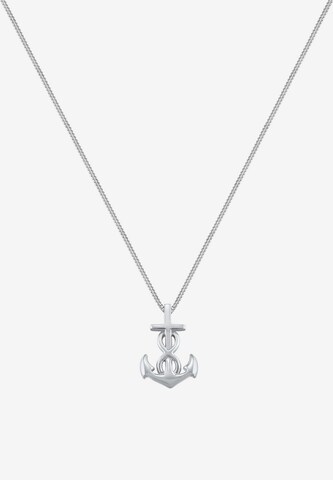 ELLI Necklace 'Anker, Infinity, Kreuz' in Silver