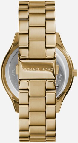 Michael Kors Αναλογικό ρολόι 'SLIM RUNWAY, MK3179' σε χρυσό