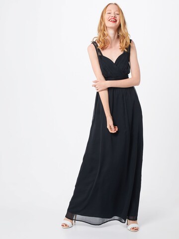 Robe de soirée 'Luciana' ABOUT YOU en noir : devant