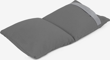 YOGISTAR.COM Pillow in Grey: front