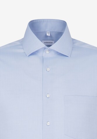 SEIDENSTICKER Regular fit Business Shirt in Blue