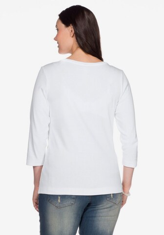 T-shirt SHEEGO en blanc