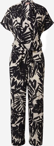 Cartoon Jumpsuit in Wit: voorkant