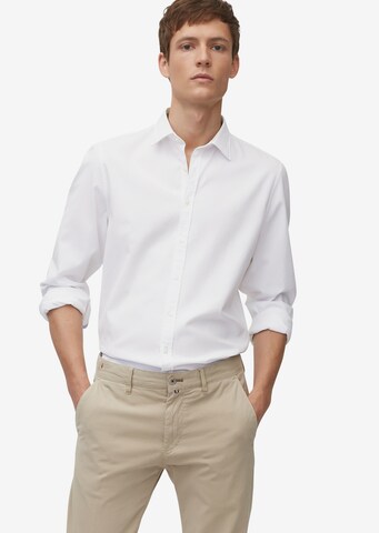 Marc O'Polo Regular fit Business Shirt in White: front