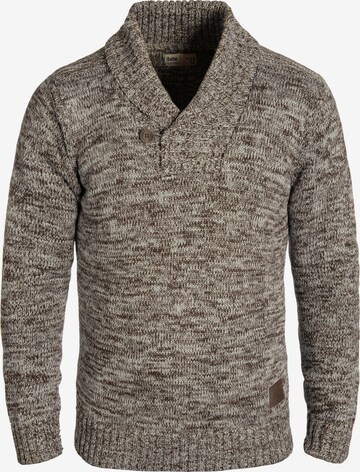 !Solid Sweater 'Phil' in Brown: front