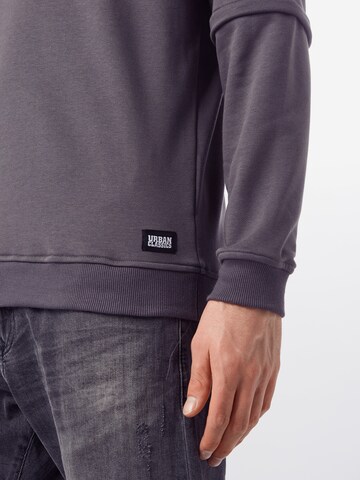 Urban Classics Regular Fit Sweatshirt i grå