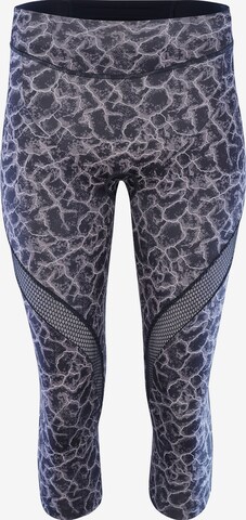 SHOCK ABSORBER Skinny Workout Pants 'Active' in Grey: front