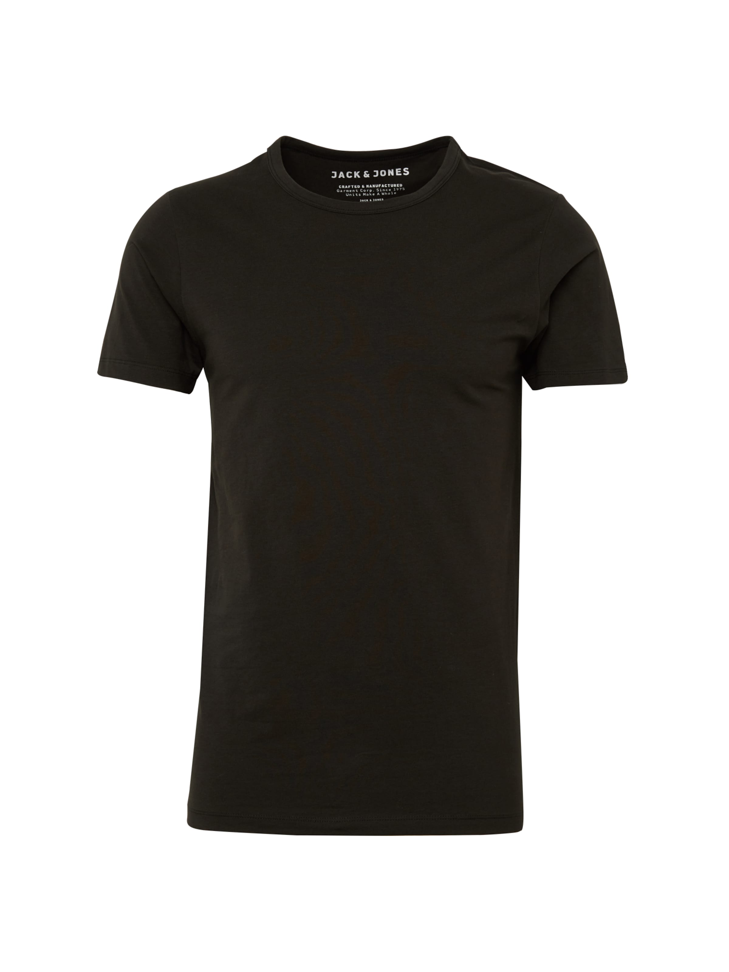 JACK & JONES Shirt in Zwart: voorkant