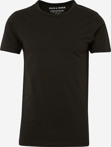 Tricou de la JACK & JONES pe negru: față