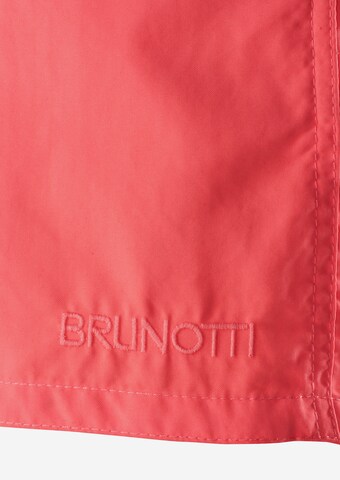BRUNOTTI Badeshorts 'Crunot' in Rot