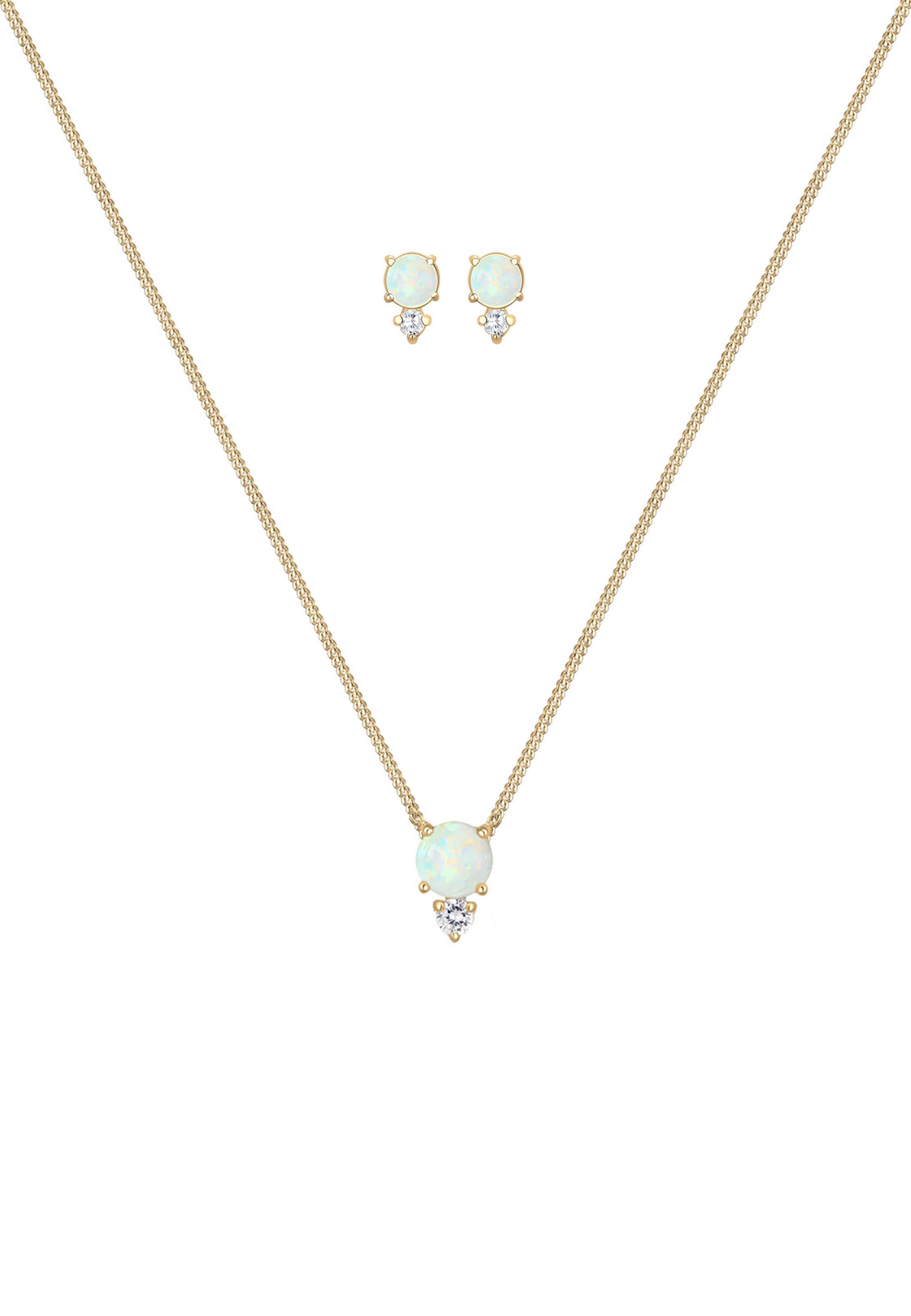 ELLI Smykkesæt i guld: forside