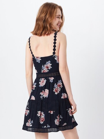 ONLY - Vestido 'ONLKarmen Anne Life' en azul: atrás
