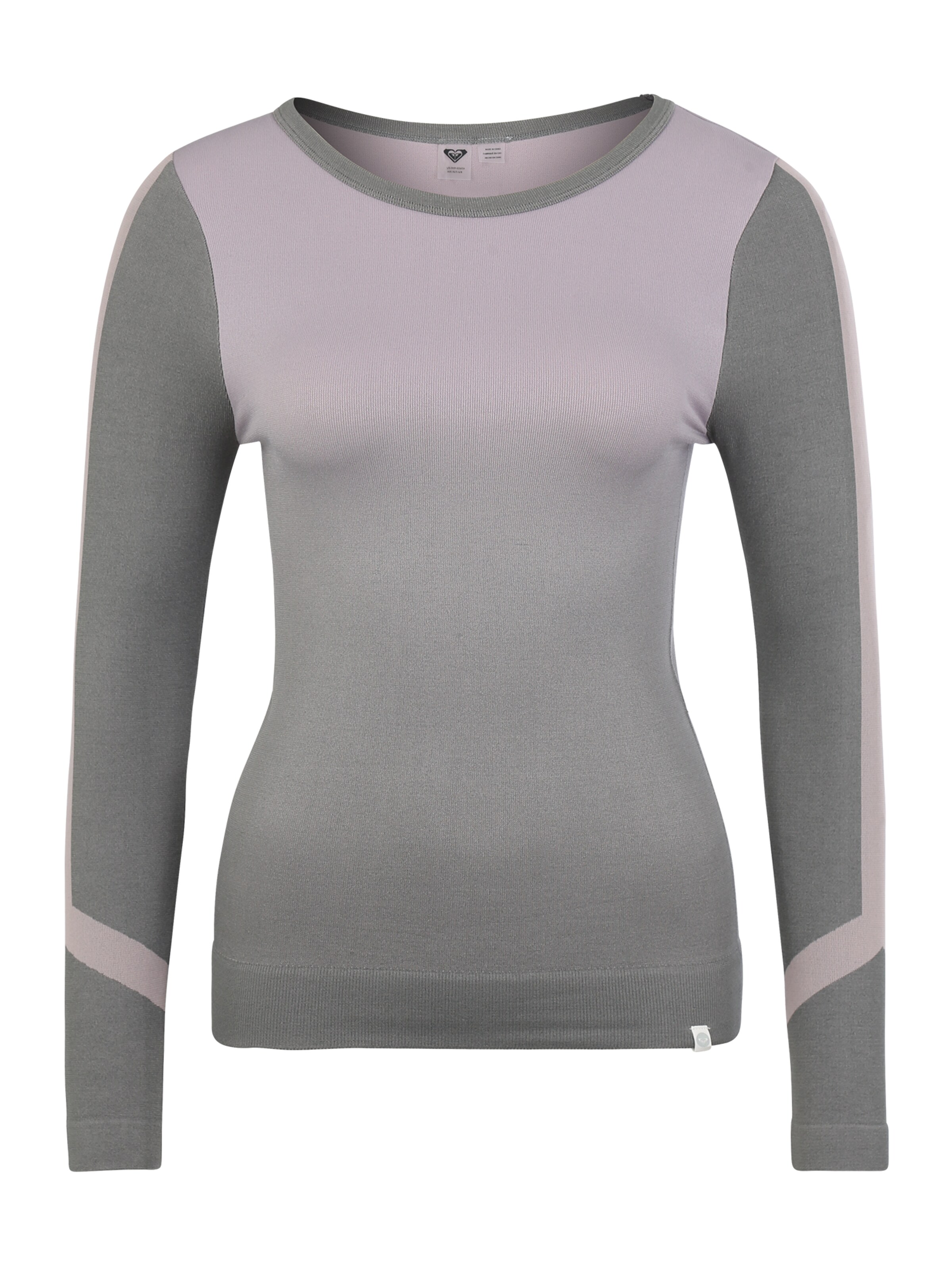 ROXY - Functioneel shirt 'ARTIC TRACKS' in de kleur Grijs