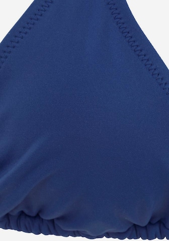 BUFFALO Triangle Bikini top 'Happy' in Blue