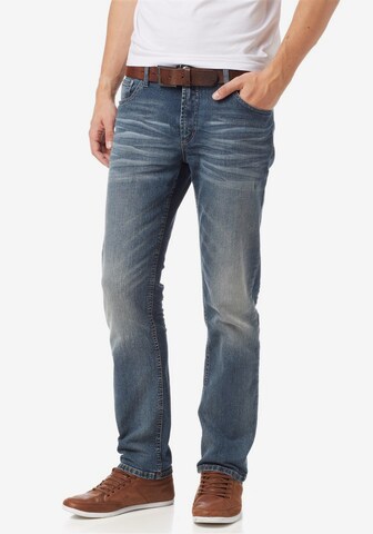 JOHN DEVIN Regular Jeans in Blue: front