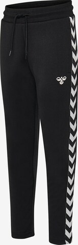 Hummel Regular Sports trousers in Black: front