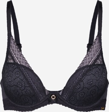 Chantelle Triangle Bra 'Festivite' in Black: front