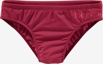 BENCH Swim Trunks in Red: front