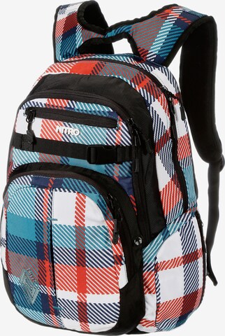 NITRO Sports Backpack in Blue: front