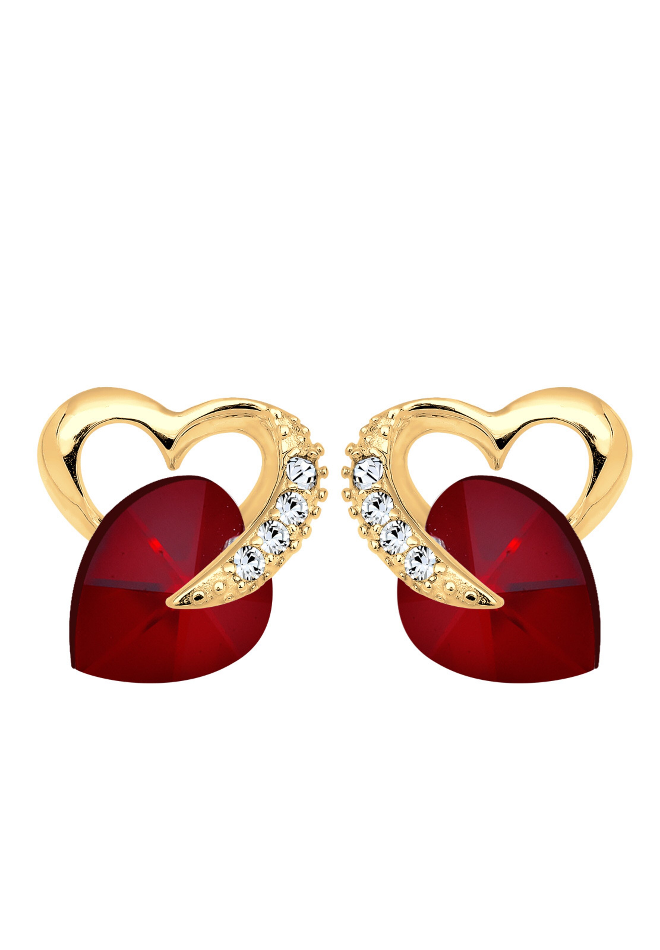 Boucles d'oreilles ELLI en or : devant