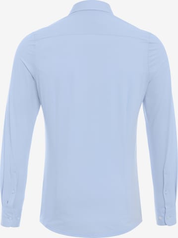 PURE Slim Fit Hemd in Blau