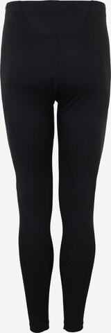 ODLO Skinny Sportovní kalhoty 'Bottom long SLIQ' – černá: zadní strana