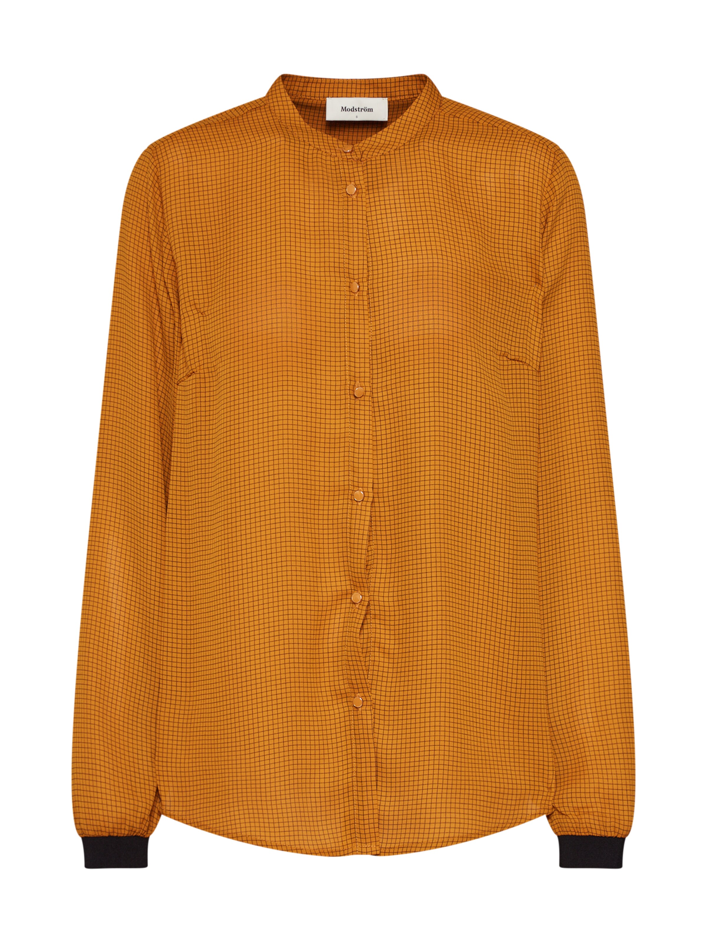 modström - Blouse 'Siva' in de kleur Mosterd