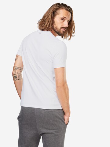 HUGO - Camiseta 'Round' en blanco: atrás