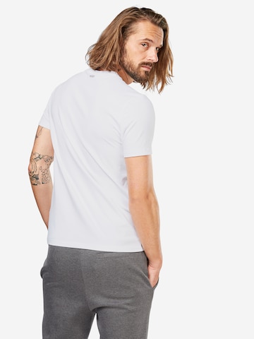 HUGO Red Shirt 'Round' in White: back