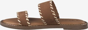 TAMARIS Mules in Brown