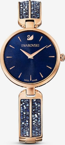 Swarovski Uhr in Blau: predná strana