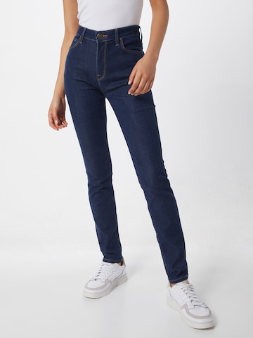 Lee Skinny Jeans 'Scarlett High' in Blue: front
