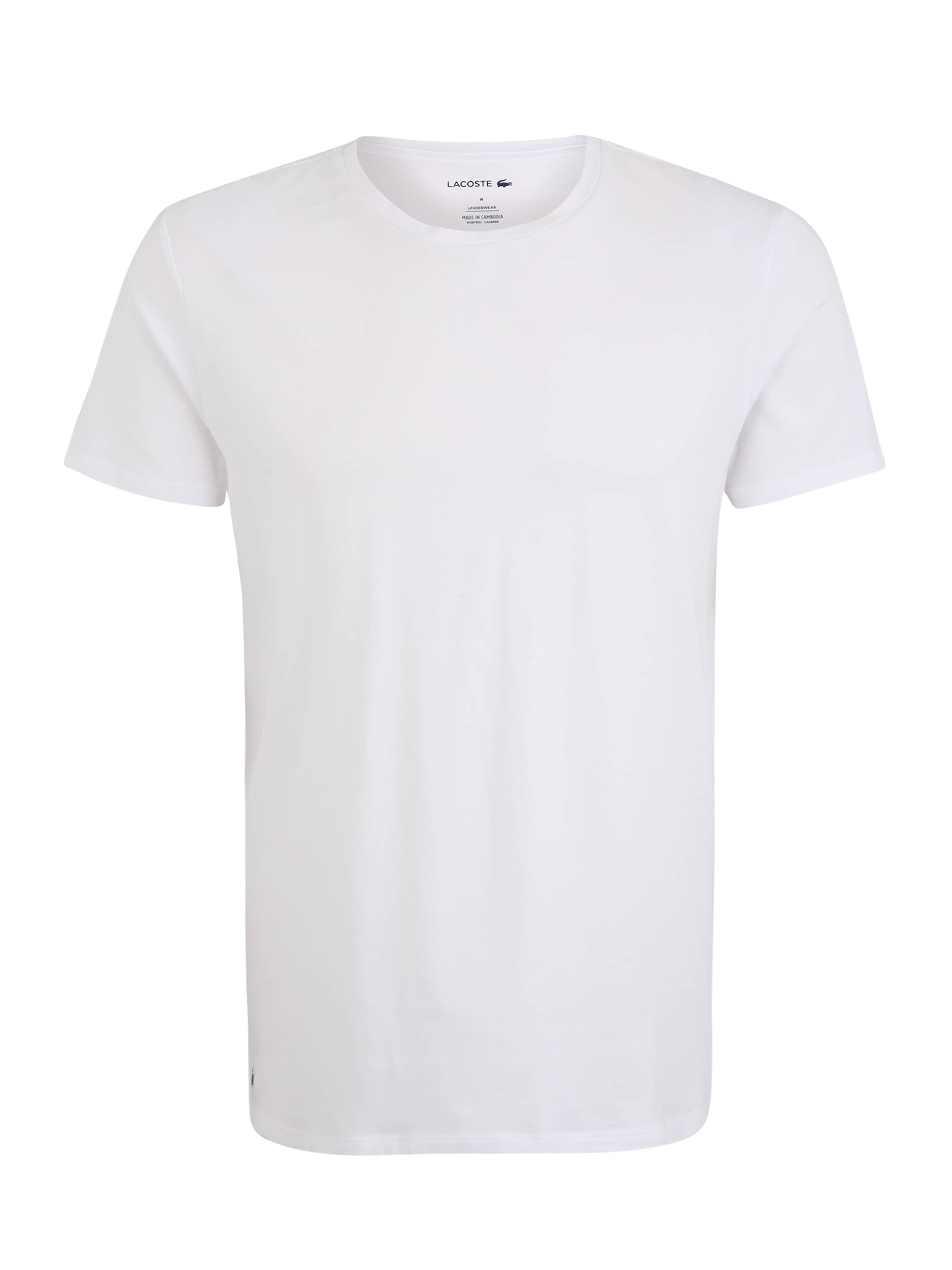 LACOSTE - Regular Camisa em branco: frente