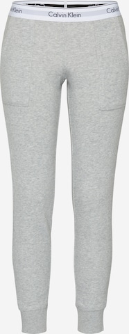 Regular Pantalon de pyjama 'Bottom' Calvin Klein Underwear en gris : devant