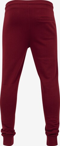 Urban Classics Tapered Broek in Rood