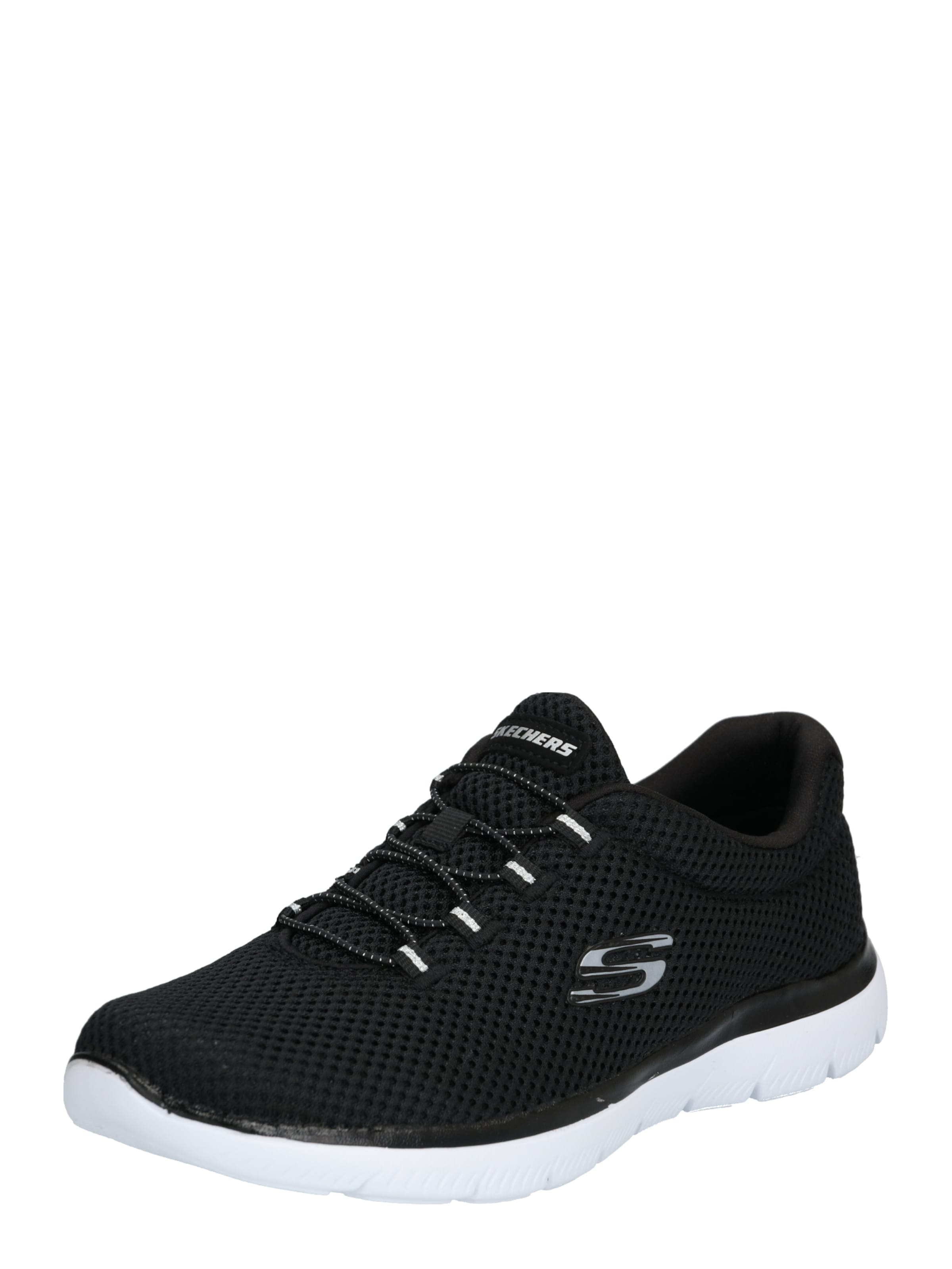 SKECHERS Sneaker 'Summits' in Schwarz: Vorderseite