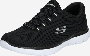 Sneaker bassa 'Summits' di SKECHERS in nero: frontale