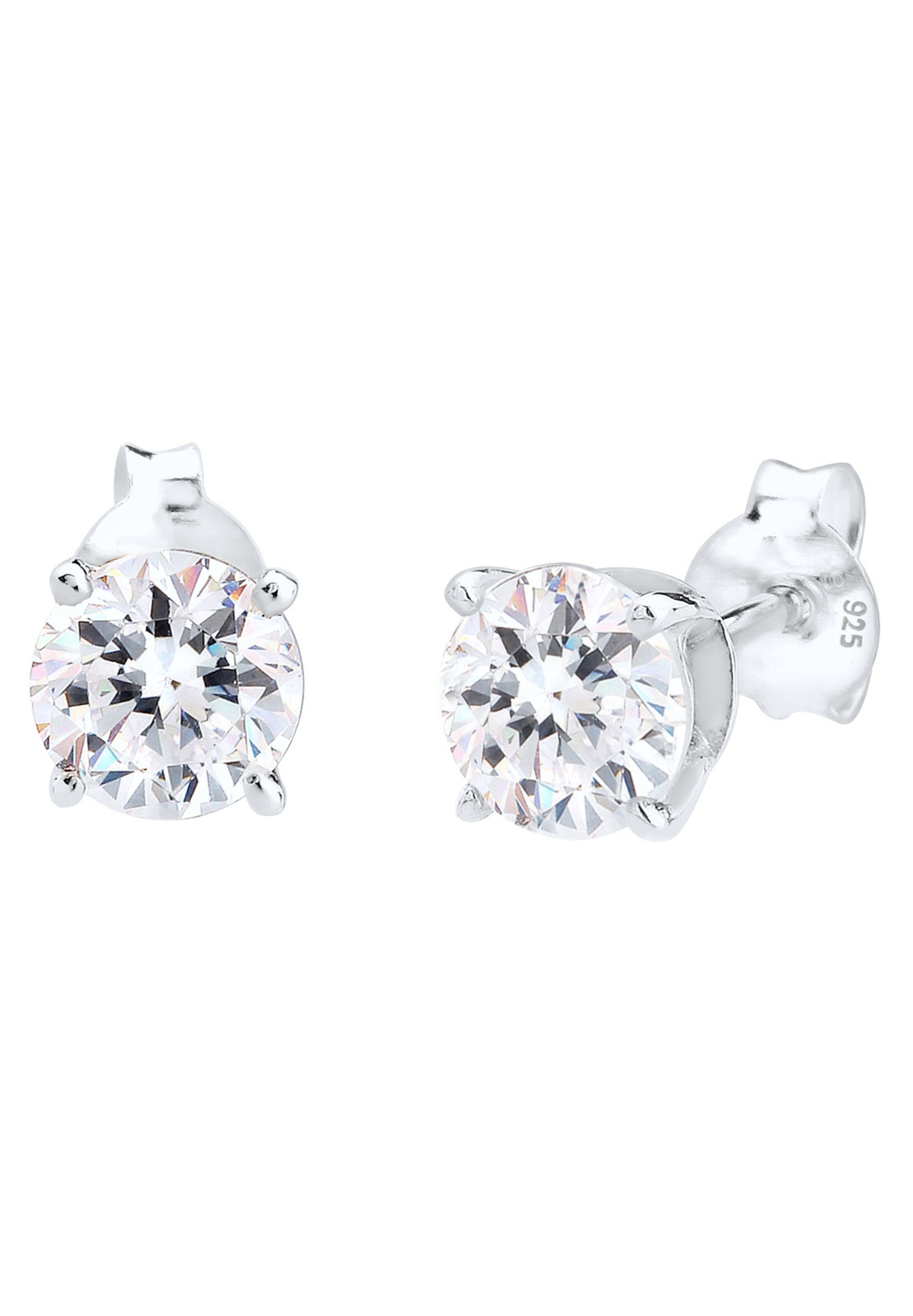 Boucles d'oreilles ELLI en argent : devant