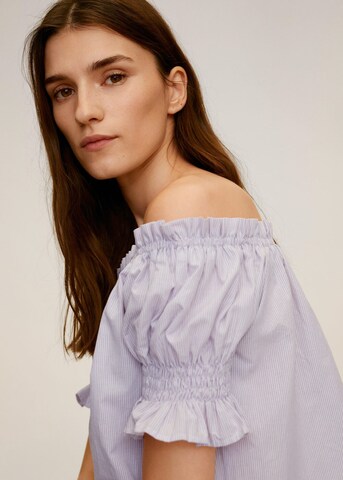 Chemisier 'Manuela' MANGO en violet