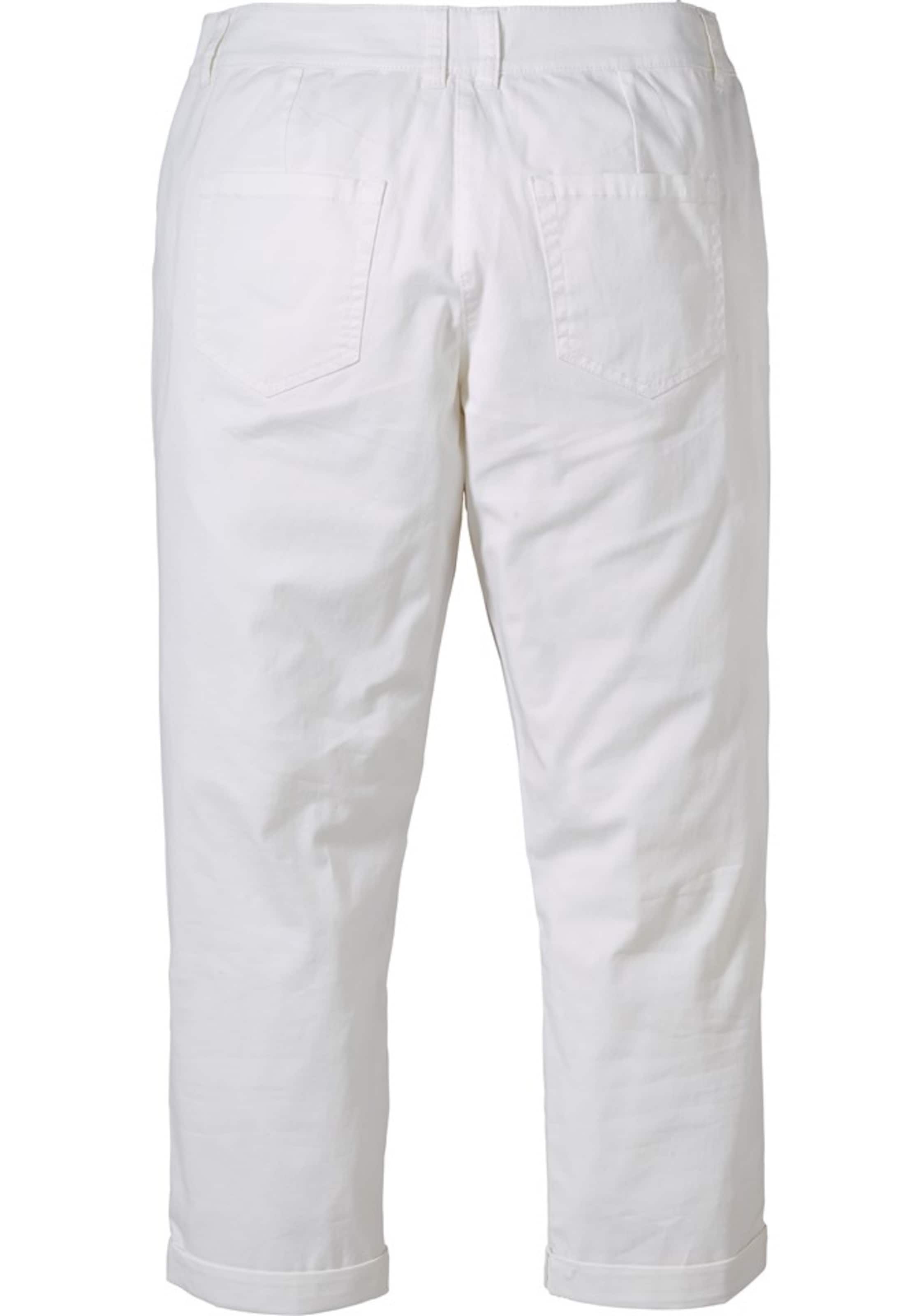 Slimfit Pantaloni di SHEEGO in bianco