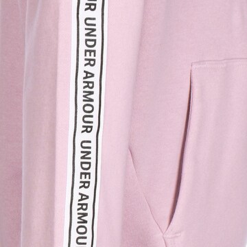 UNDER ARMOUR Sportsweatshirt in Pink