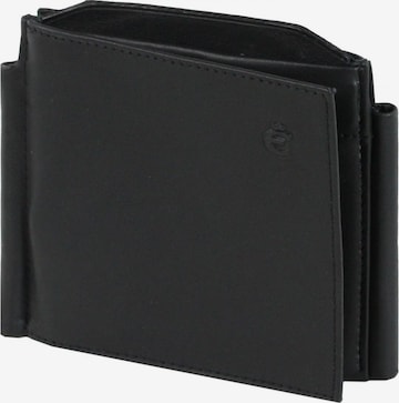 Esquire Wallet 'Logo' in Black: front