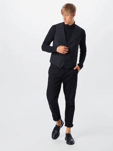 DRYKORN - Ajuste regular Chaleco para traje 'Malmo' en negro