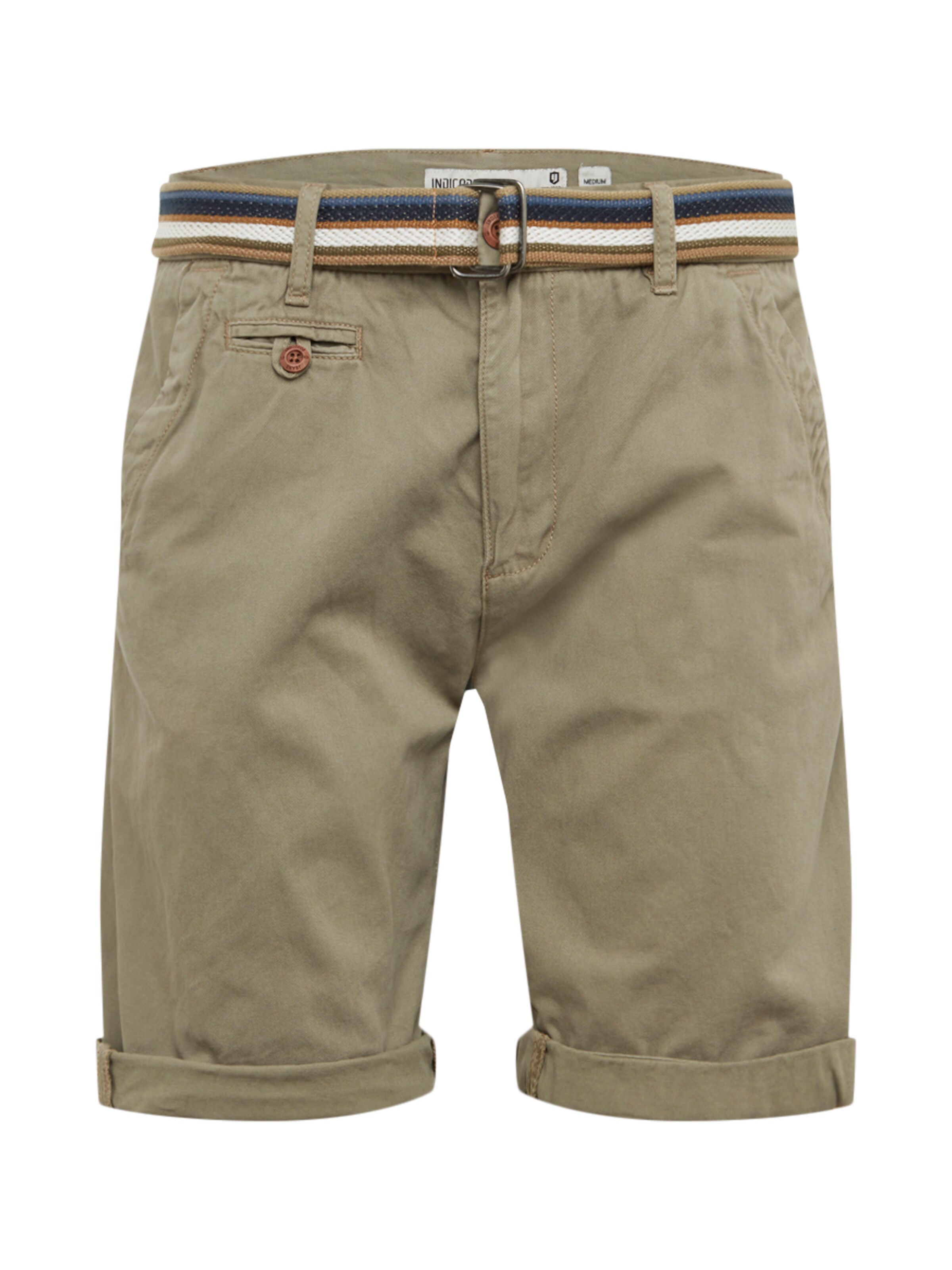 INDICODE JEANS - Chino 'Royce' in de kleur Kaki