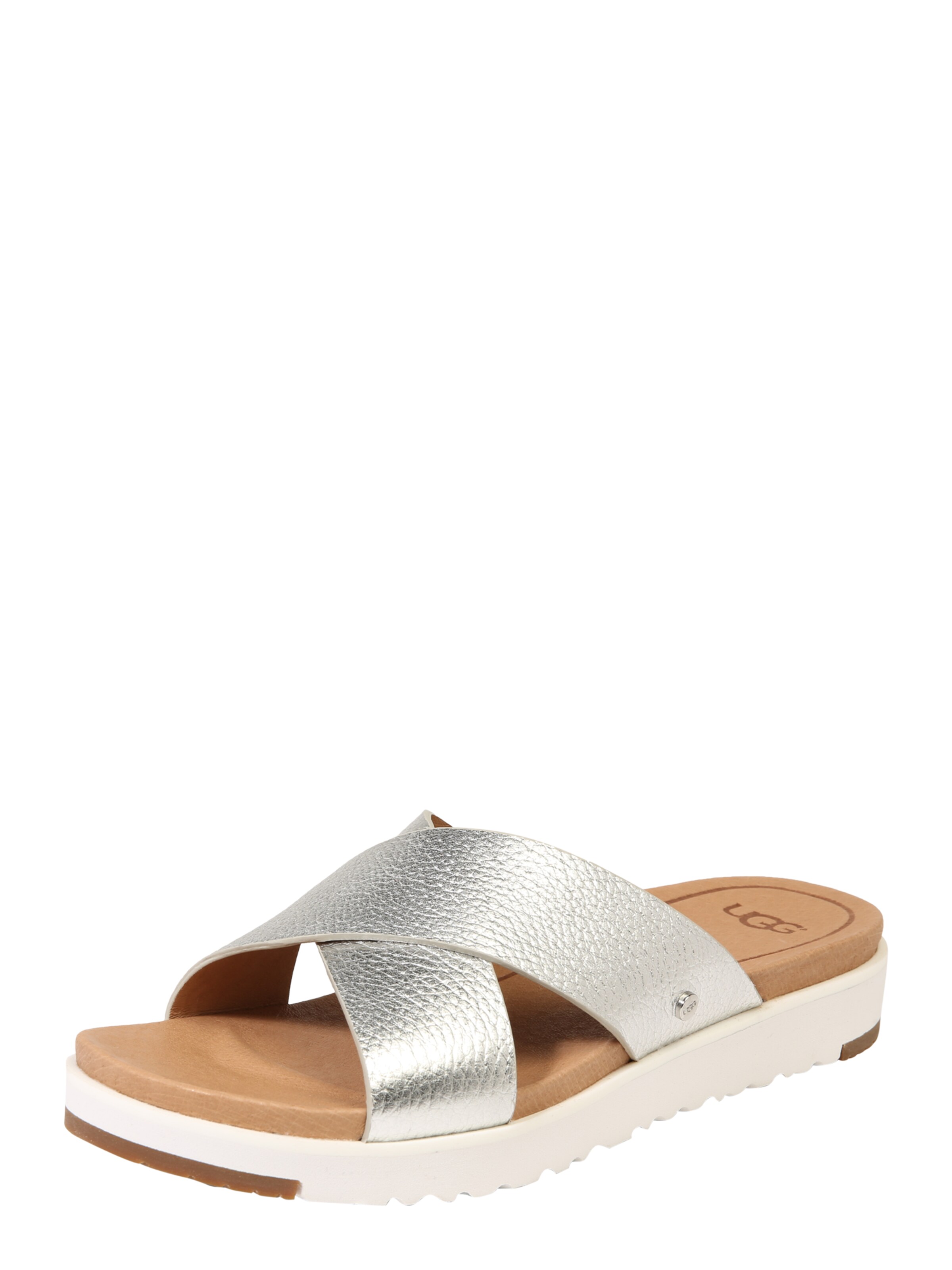 UGG - Muiltjes 'Kari' in de kleur Zilver