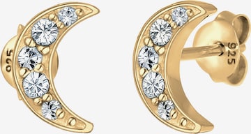 ELLI Earrings 'Halbmond' in Gold: front
